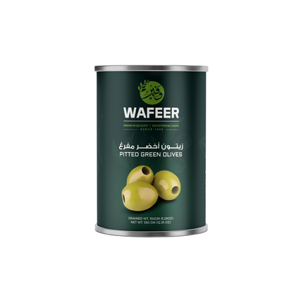 Wafeer Canned green Olives