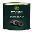 Wafeer Canned Sliced Black Olives